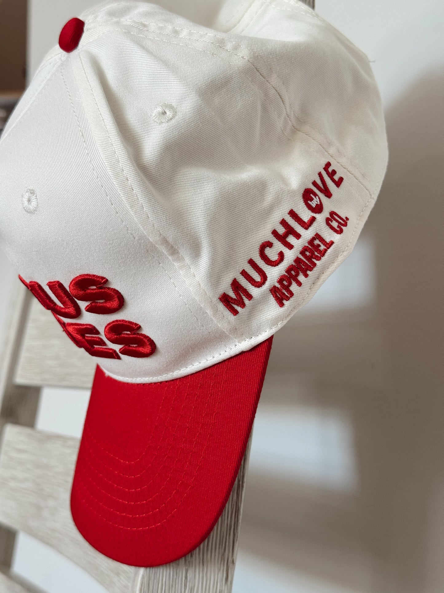 RED Jesus Saves Hat