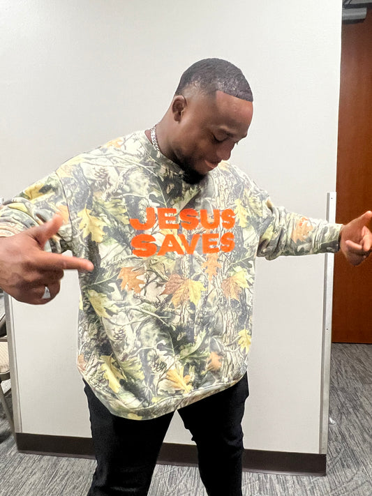 Jesus Saves Crewneck