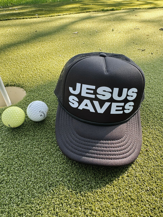 Jesus Saves Black Hat